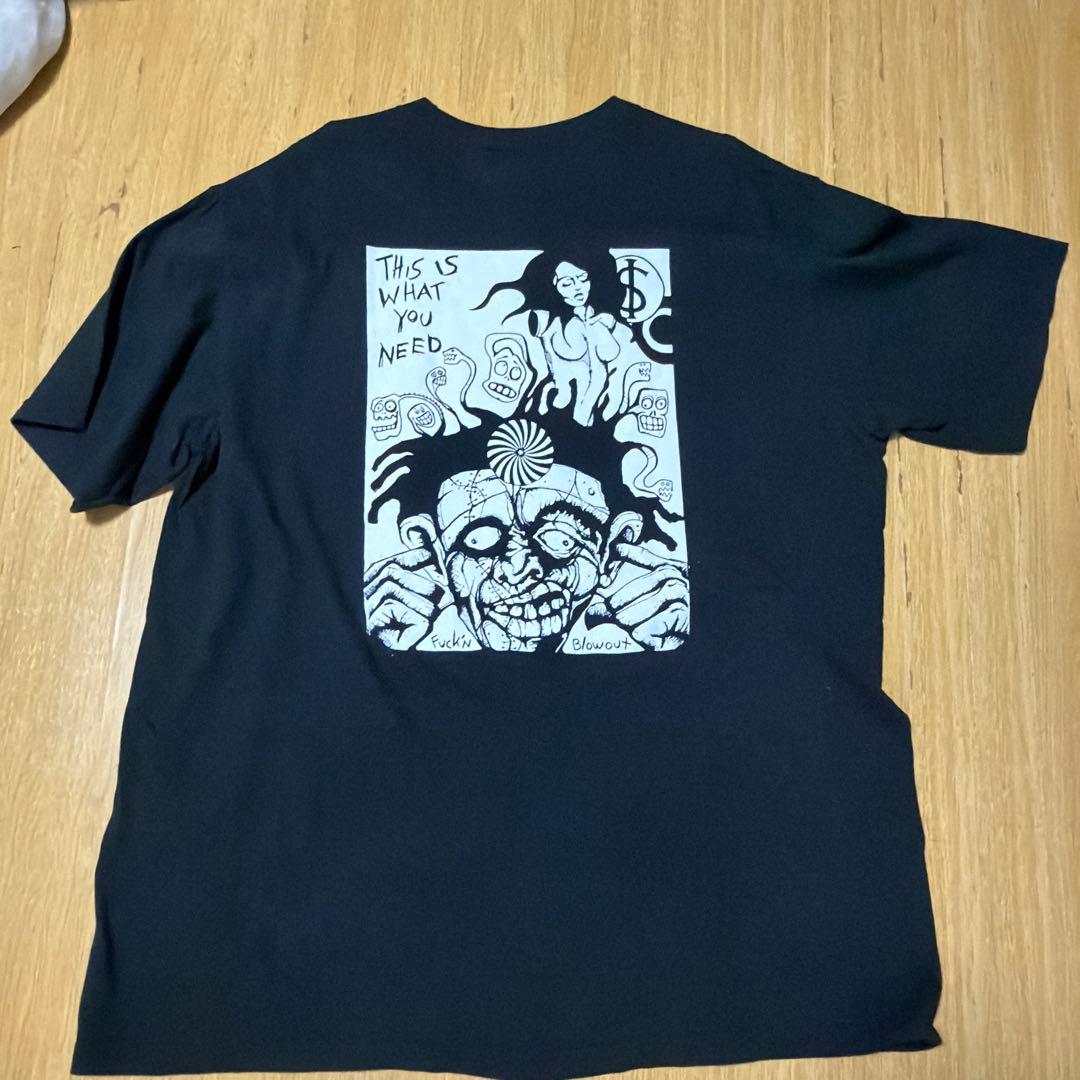 Supreme グラフィックプリント Tシャツ XL ブラック