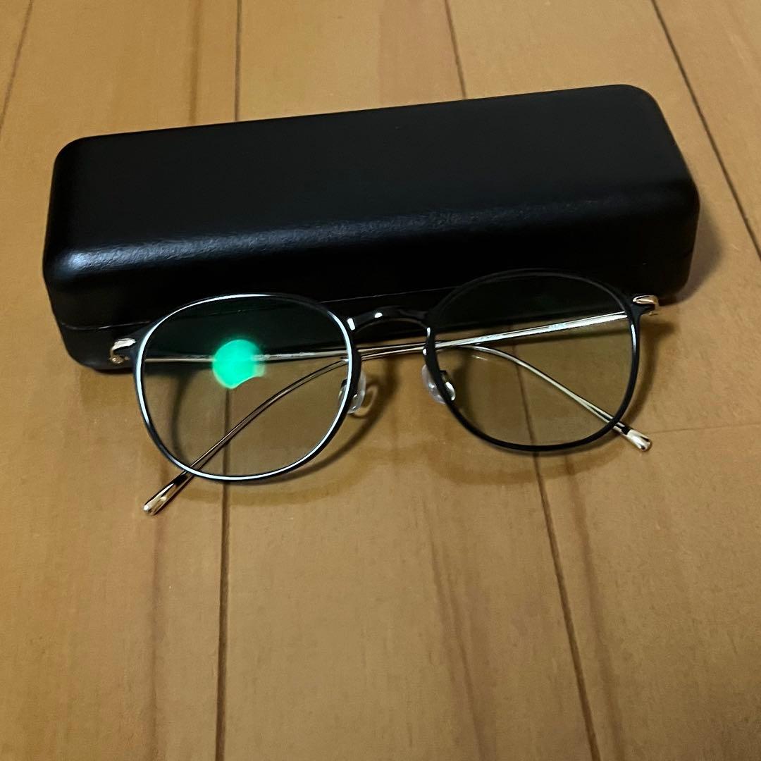 JINS Combination Titanium 中顔面短縮メガネ　度なし