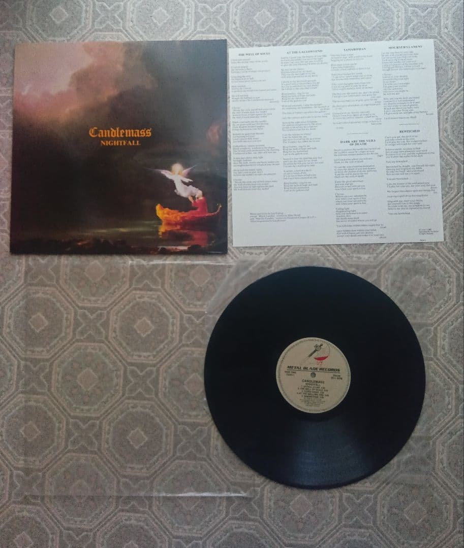 ●LPレコード camdlemass / nightfall