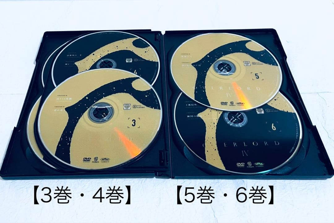OVER LORD オーバーロードIV 第４期　【全６巻】　DVD 全巻