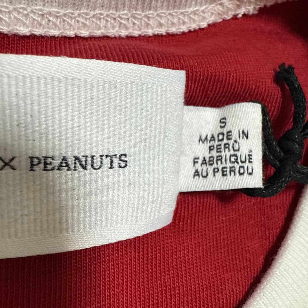COACH x PEANUTS スヌーピー 半袖Tシャツ S 赤