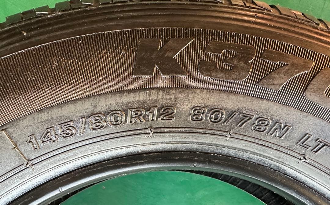 ❶ブリヂストン145/80R12 K370 4本セット