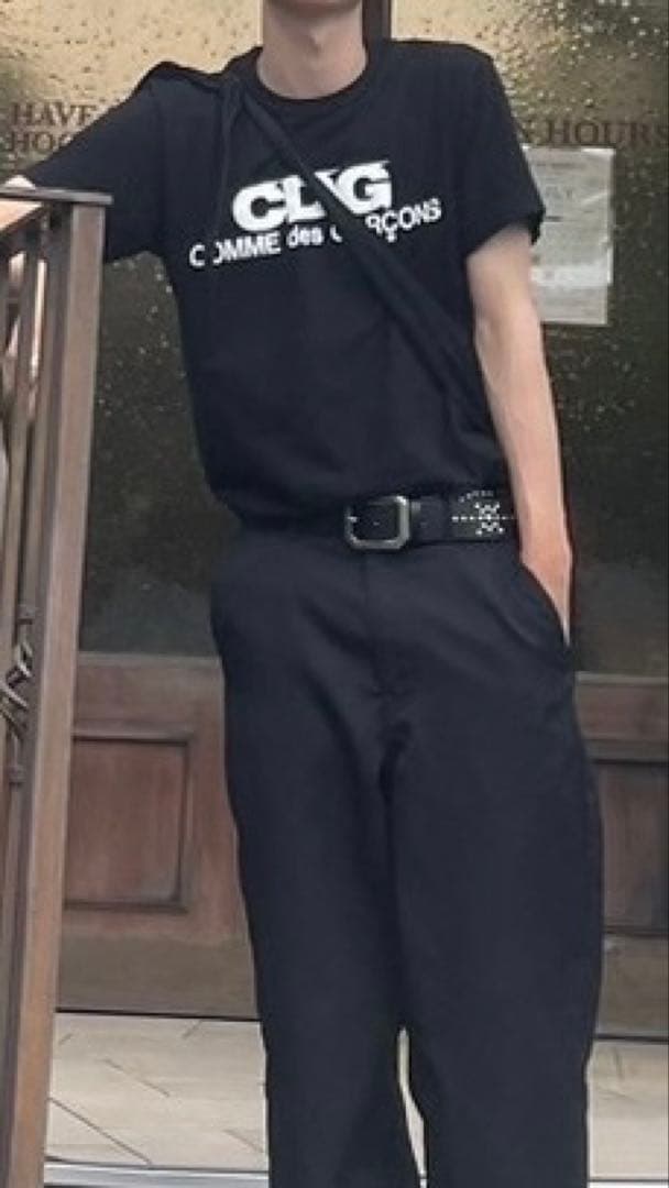 COMME des GARÇONS ブラック Tシャツ M
