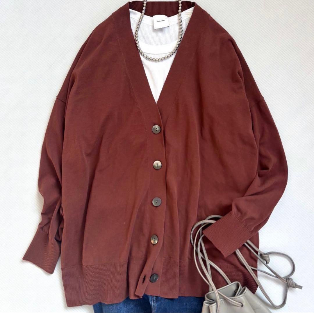 Spick & Span☆ ICECOTTON BIGカーディガン