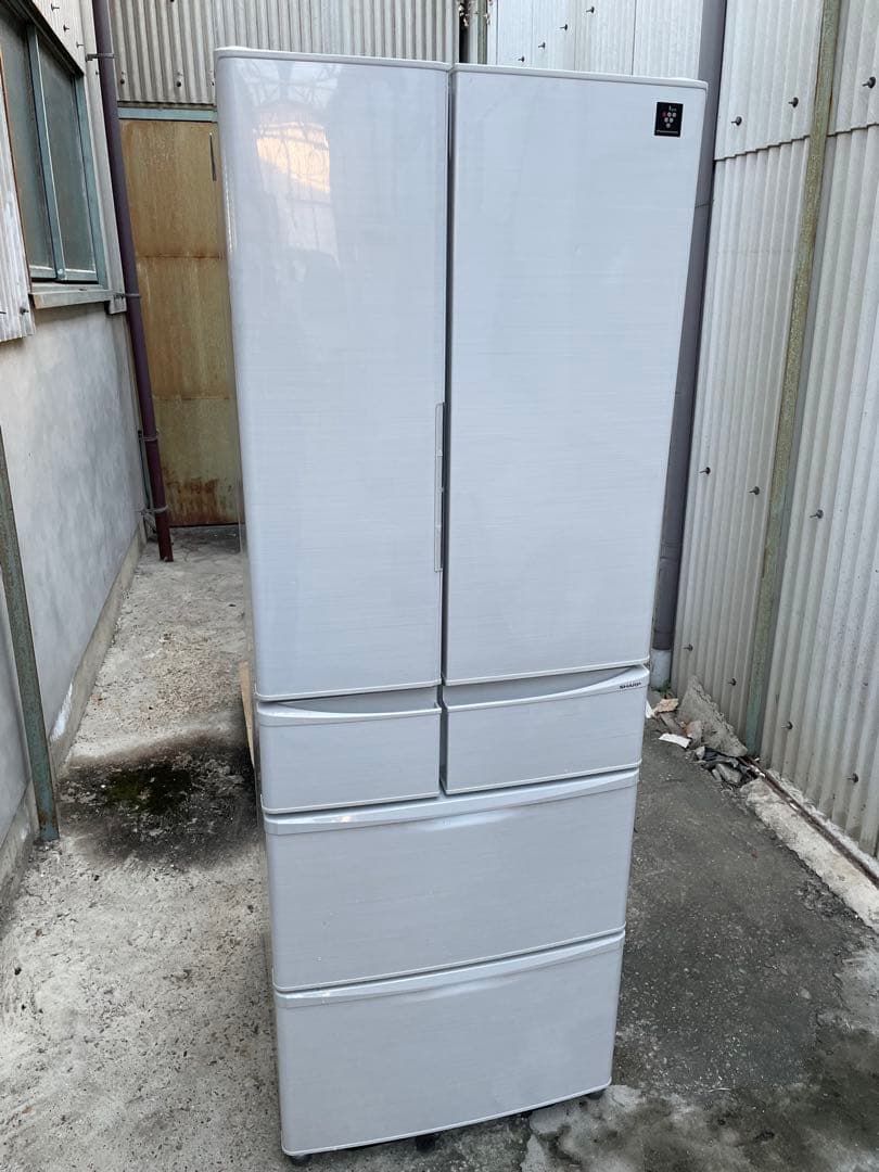 近隣配達可能　SHARP 455L 6ドア冷蔵庫　SJ-P461D