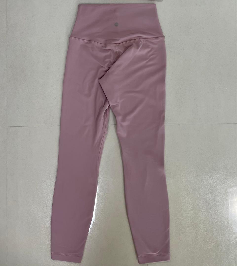 Lululemon ハイウエスト ピンクレギンス