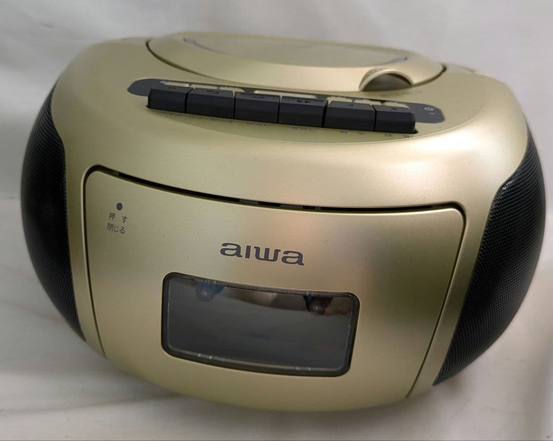 昭和・平成の演歌　aiwa CDプレーヤー セット