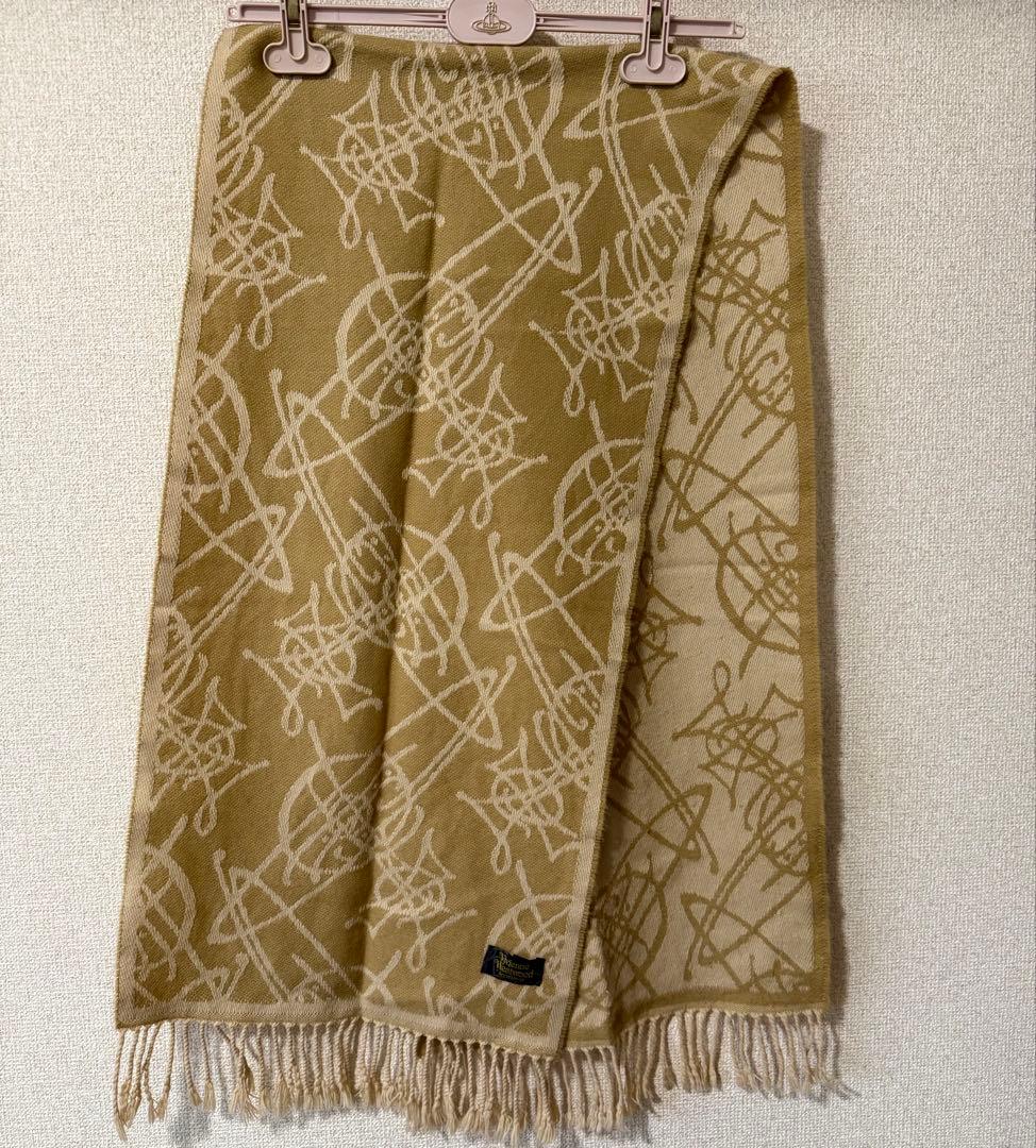 イタリア製良品VivienneWestwood 総オーブ/ストール/マフラー