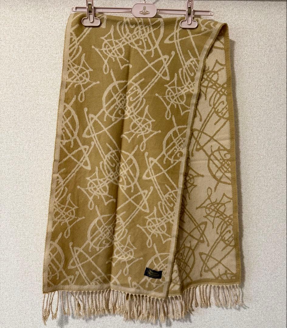 イタリア製良品VivienneWestwood 総オーブ/ストール/マフラー