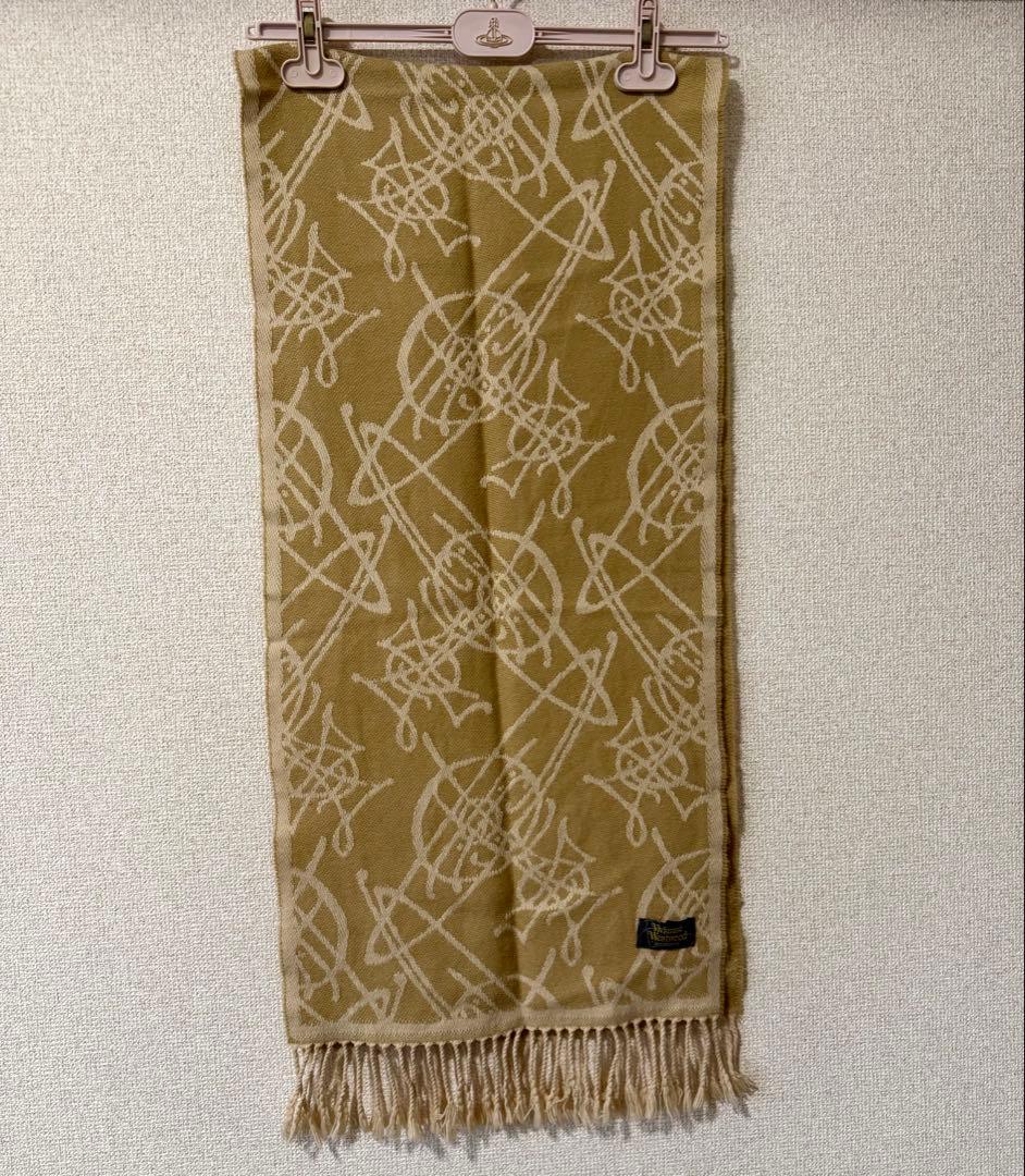 イタリア製良品VivienneWestwood 総オーブ/ストール/マフラー