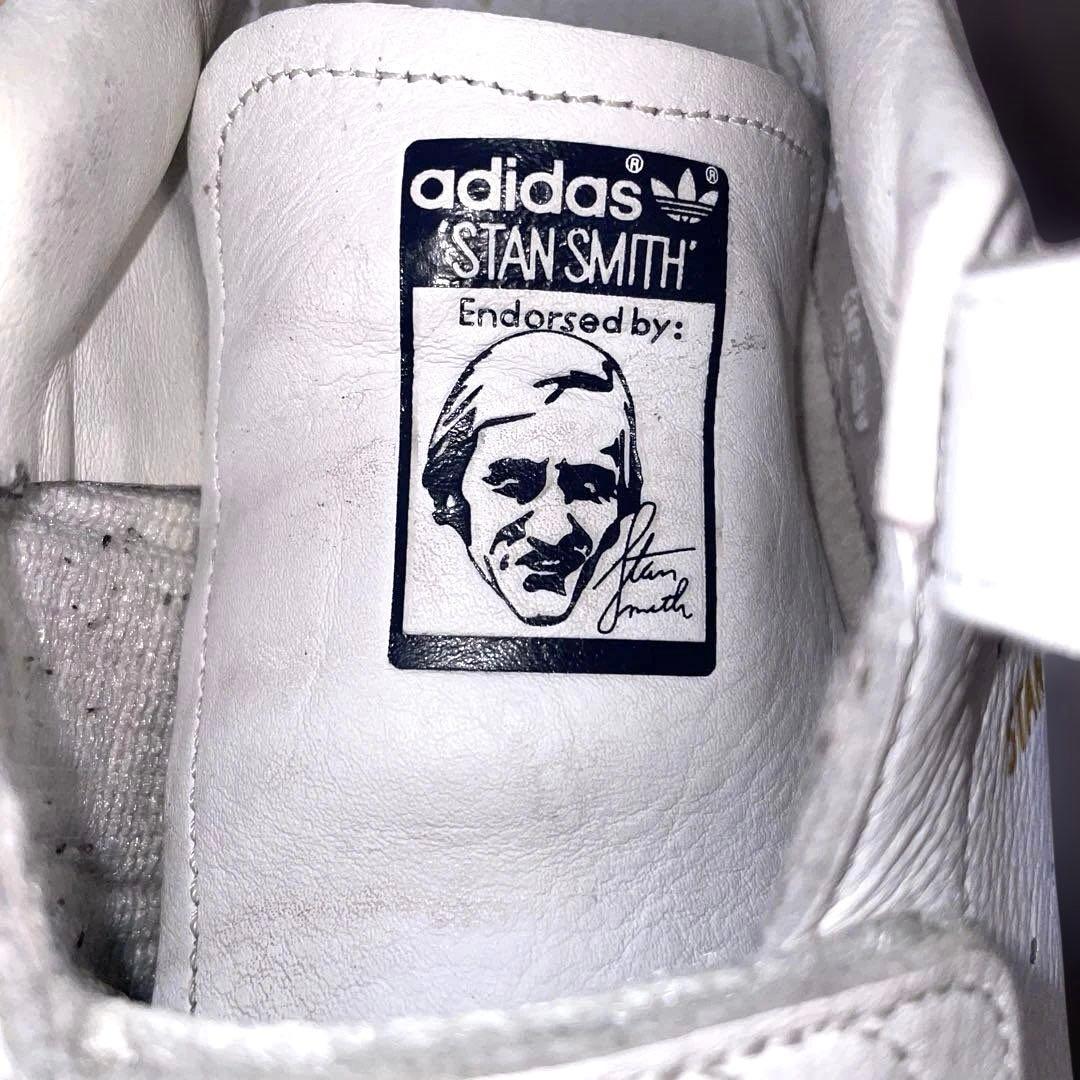 adidas STAN SMITH CF 27.5cm ネイビー ベルクロ 靴