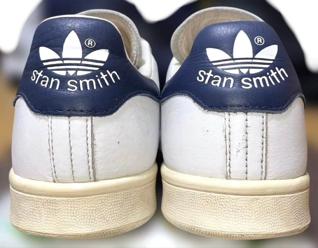 adidas STAN SMITH CF 27.5cm ネイビー ベルクロ 靴