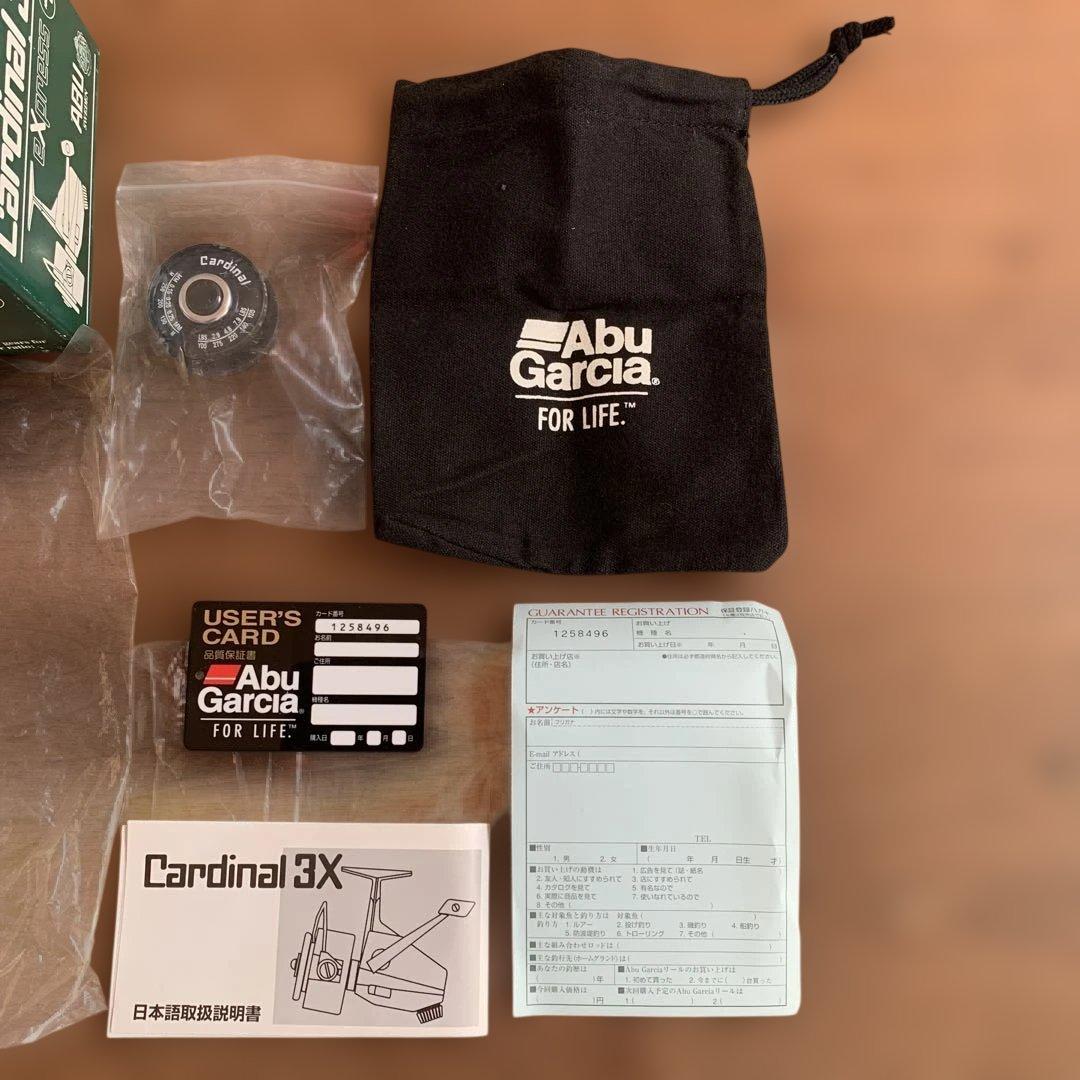 Abu Garcia Cardinal 3X スピニングリール