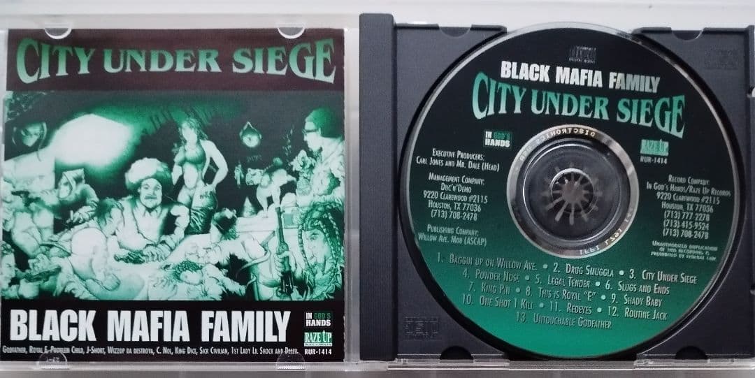 洋楽 CITY UNDER SIEGE/BLACK MAFIA FAMILY 17-1