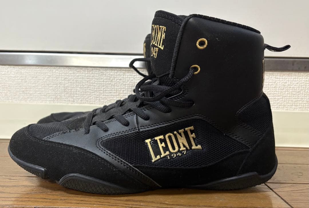 LEONE 1947 ボクシングシューズ ブラック 26.5 cm