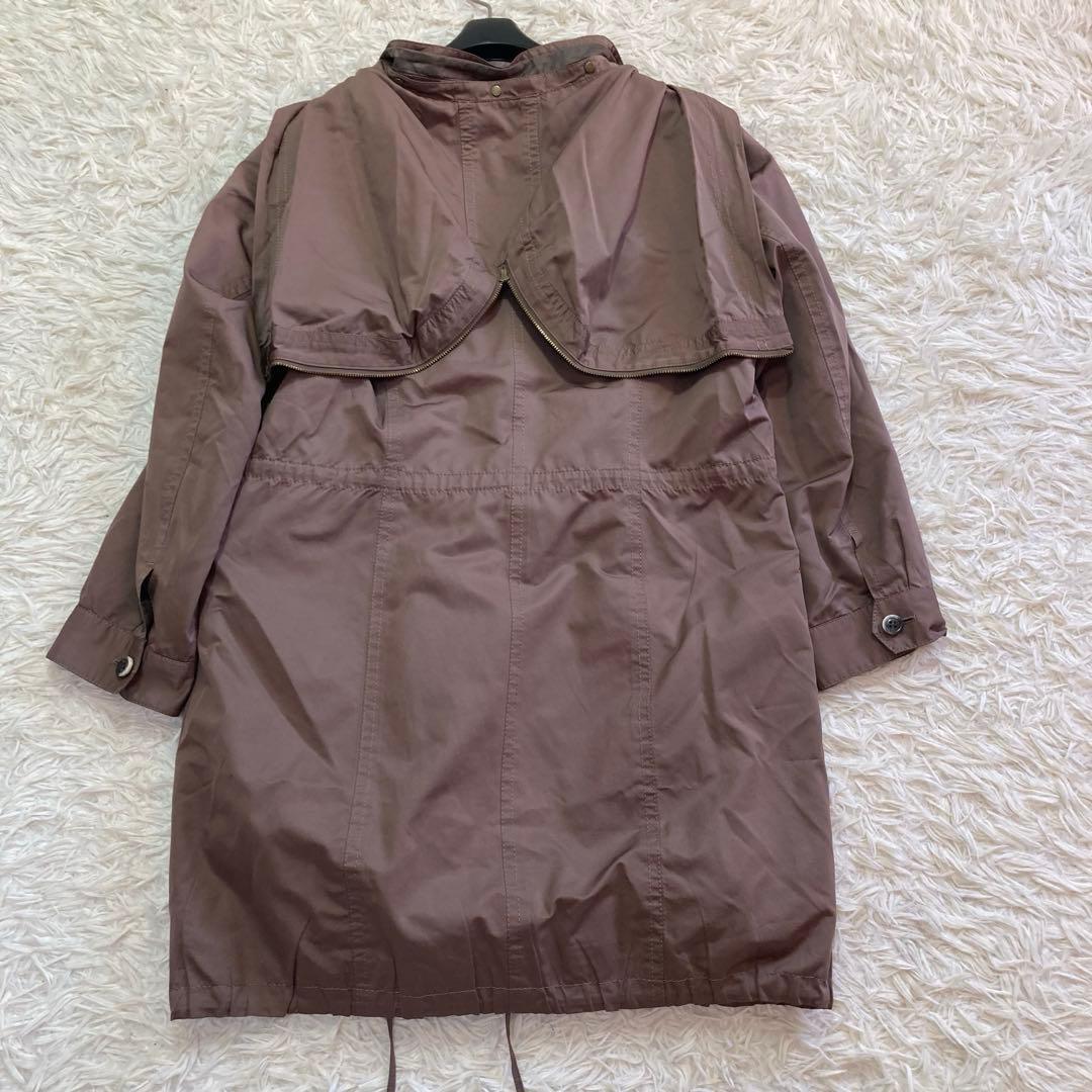 美品　23区　46 ライナー付　モッズコート　フーデット　セーラーカラー　大きい
