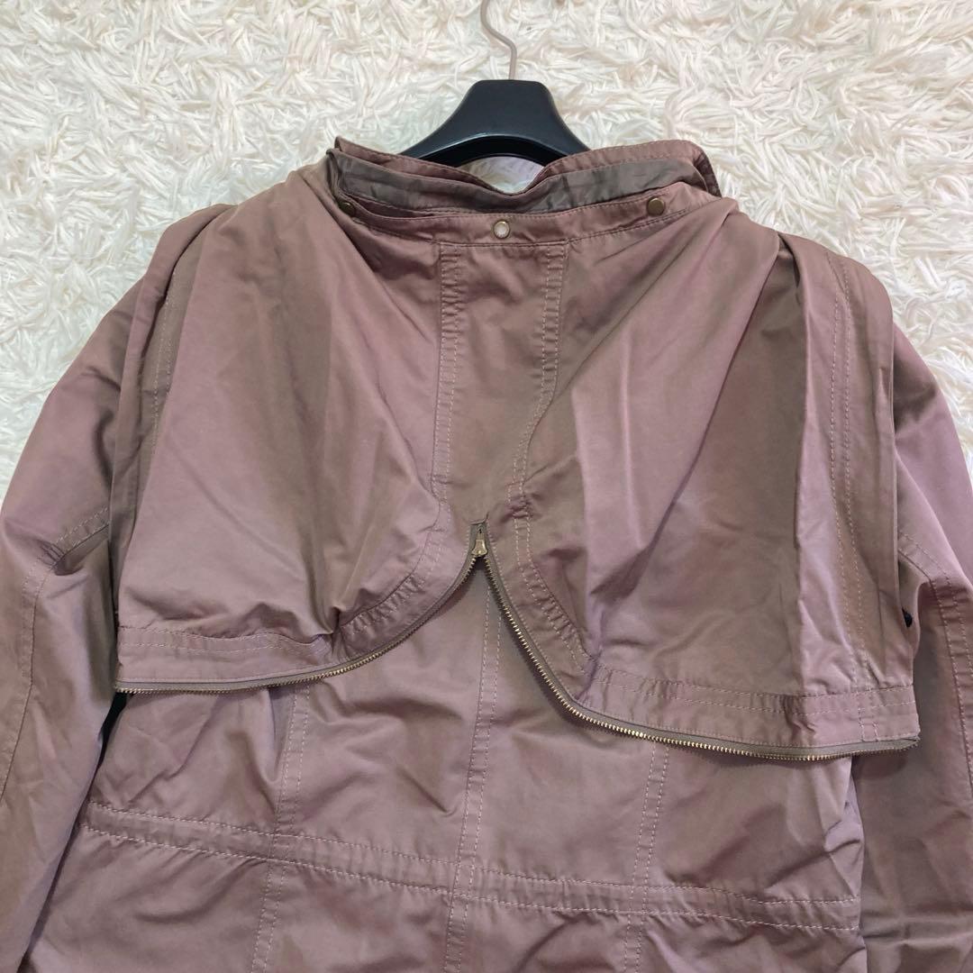 美品　23区　46 ライナー付　モッズコート　フーデット　セーラーカラー　大きい
