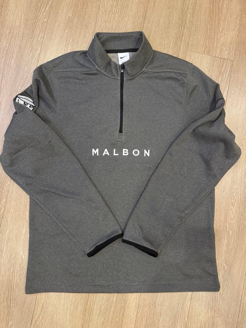 Malbon Nike コラボ　マルボン　ナイキ　ハーフジップアップ M