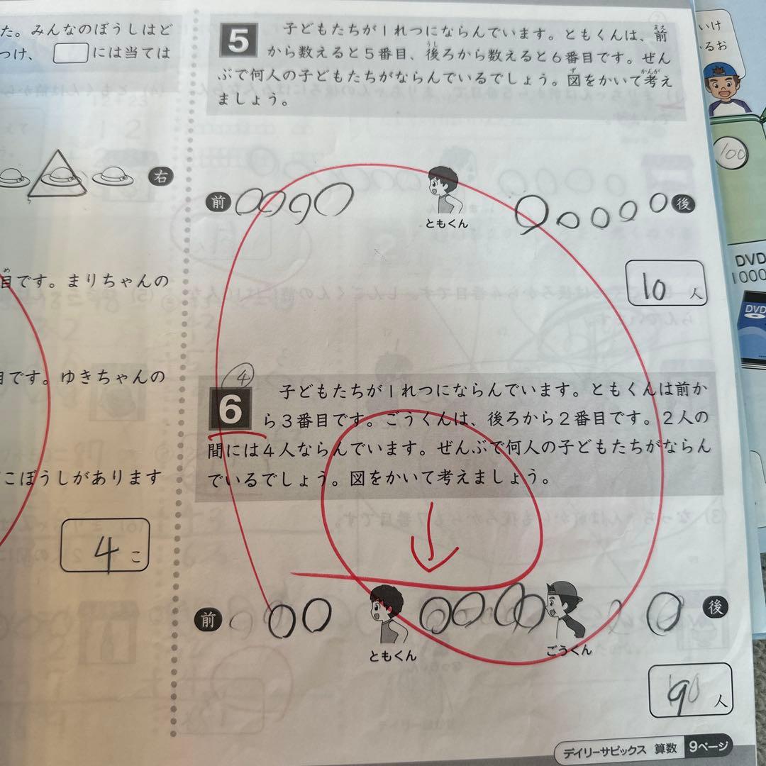 Sapix 2年 算数テキスト17冊＋夏4冊欠番なし