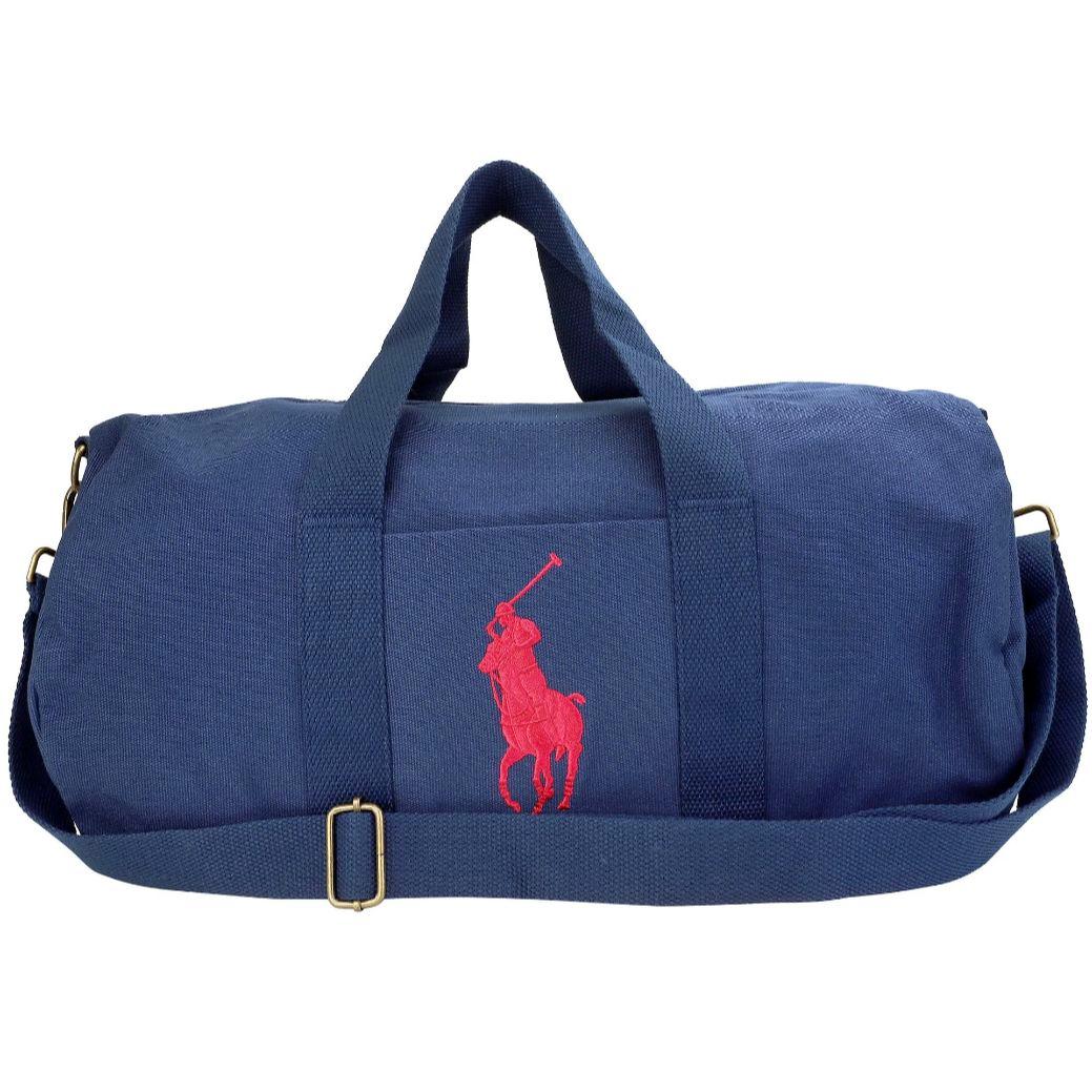【B品】ポロラルフローレン ボストンバッグ　ダッフルバッグ ビッグポニー