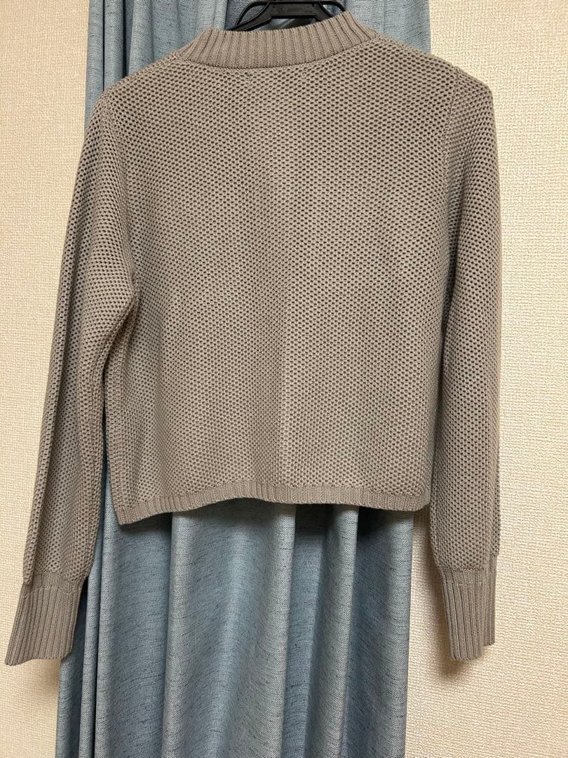 試着のみ　laubeblanc Basket Knit Cardigan