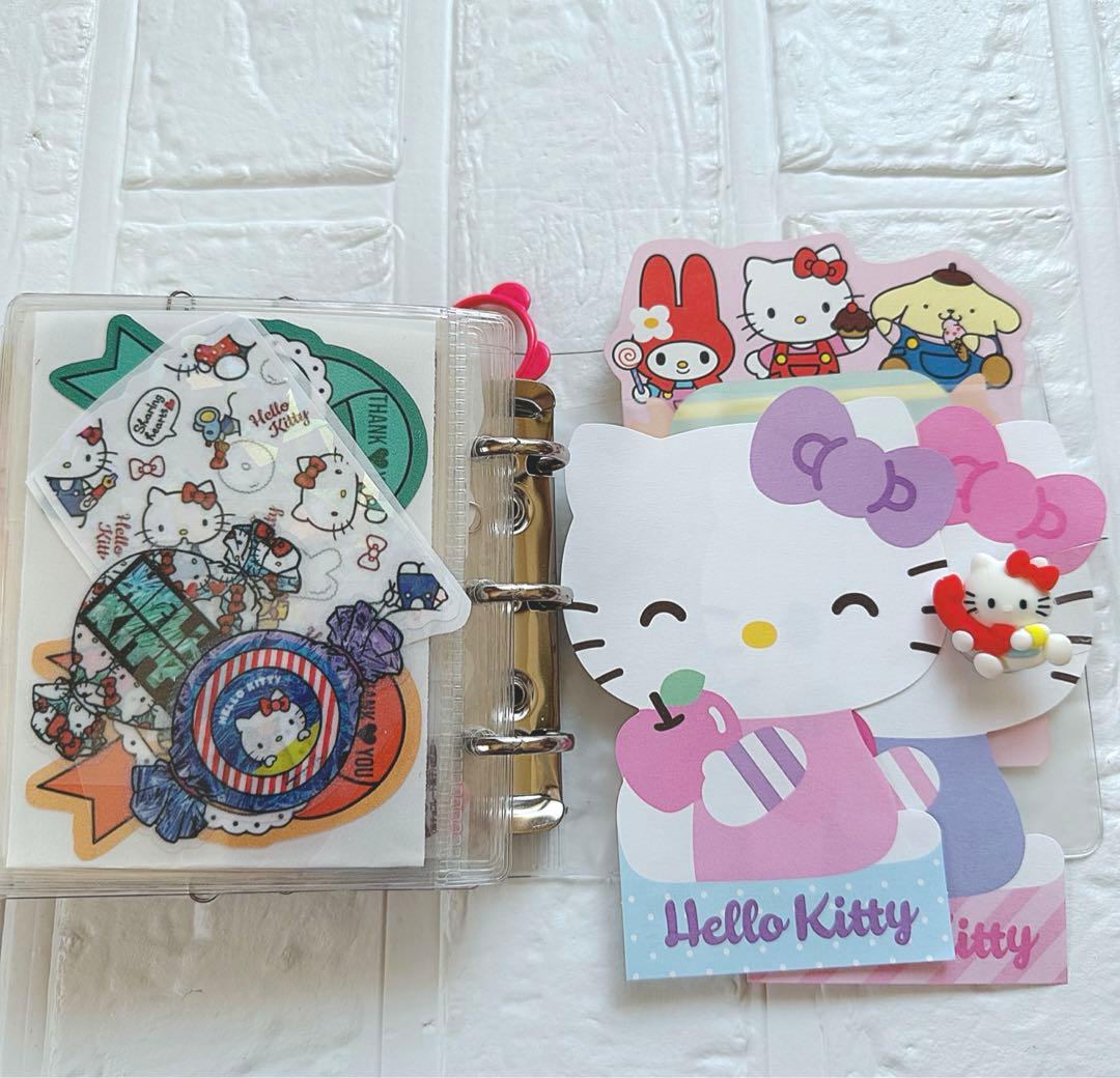 サンリオおすそ分けファイル＆アメキャラ＆シール多め限定1レア入り♡♡