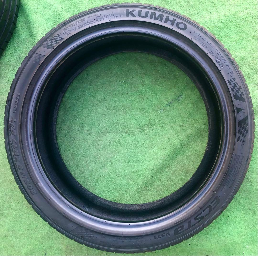 205/40 R17 KUMHO ECSTa PS71 ラジアルタイヤ