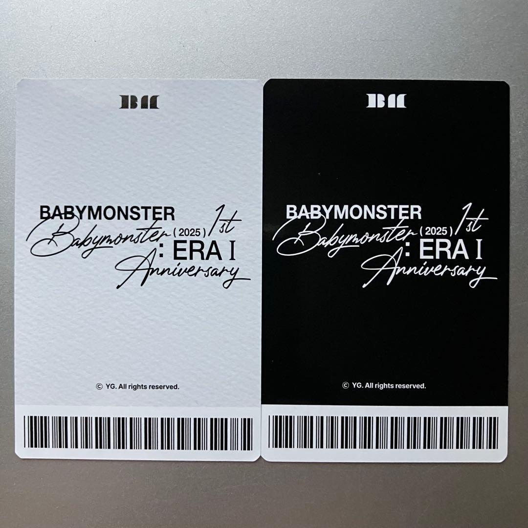 BABYMONSTER 1周年Photobook YG 特典 A/B　アサ