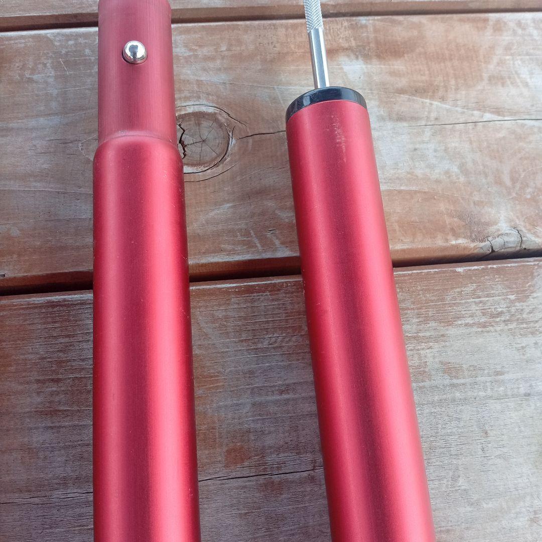 スノーピークウイングポールレッド 280cm TP-001RD