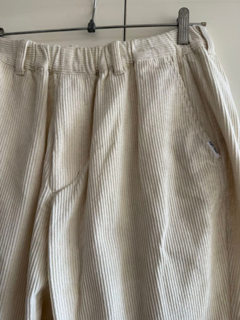 Cph/Golf コーデュロイ　パンツ　クリーム Mサイズ