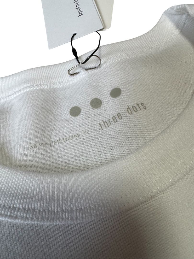スリードッツ クルーネック Tシャツ 新品タグ付き