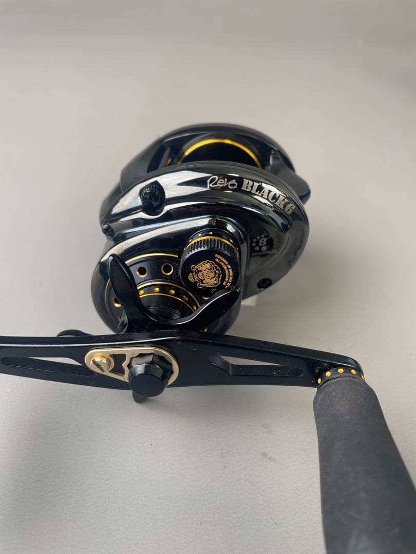 abu レボ ブラック6 レフトハンドル　アブ abu garcia black