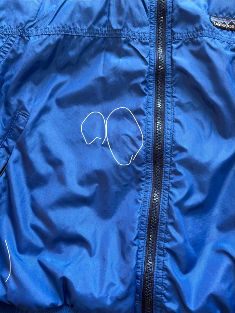 Patagonia 青 シェルドシンチラキャプリーンXL