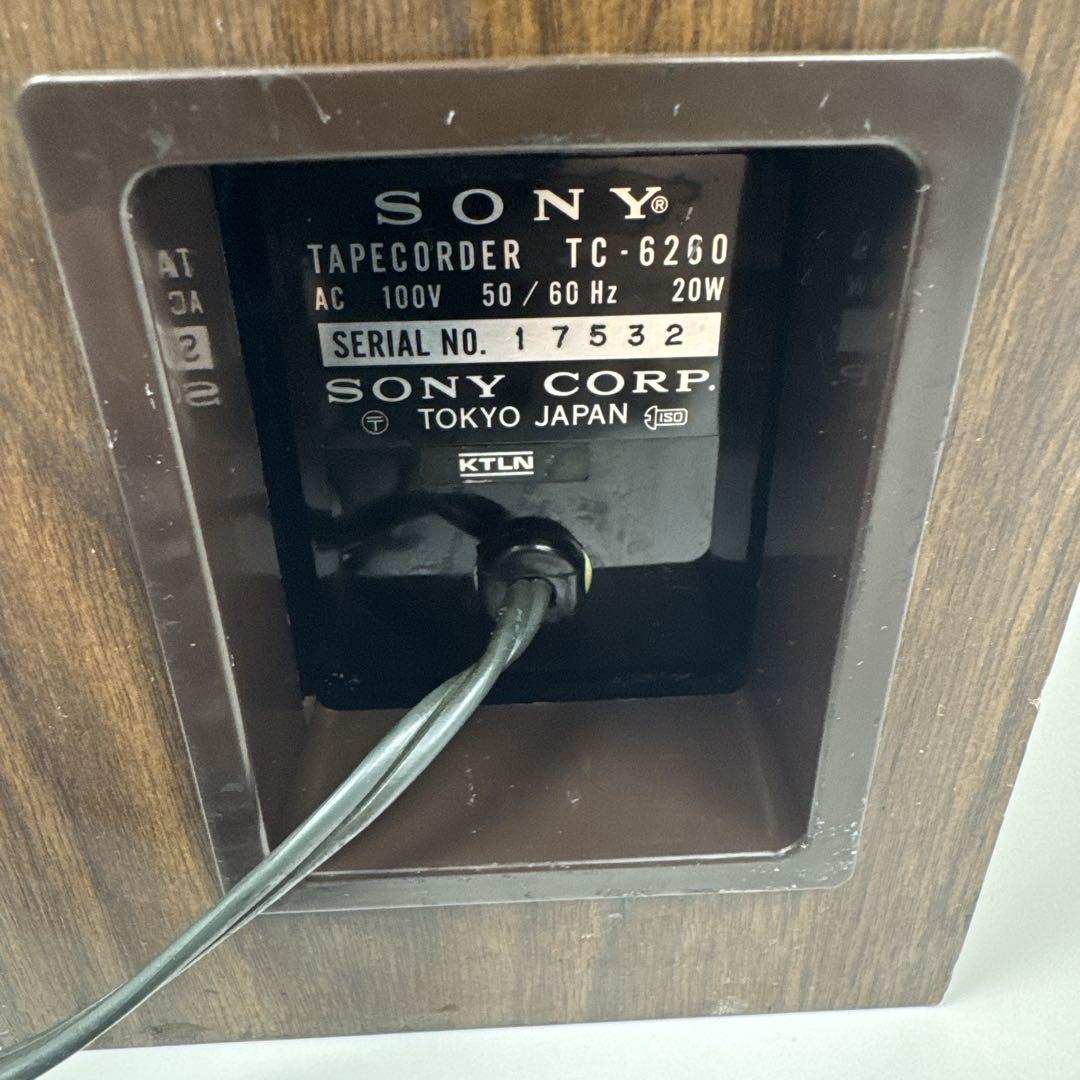 〚綺麗目✨〛✦SONY オープンリールデッキ TC-6260✦