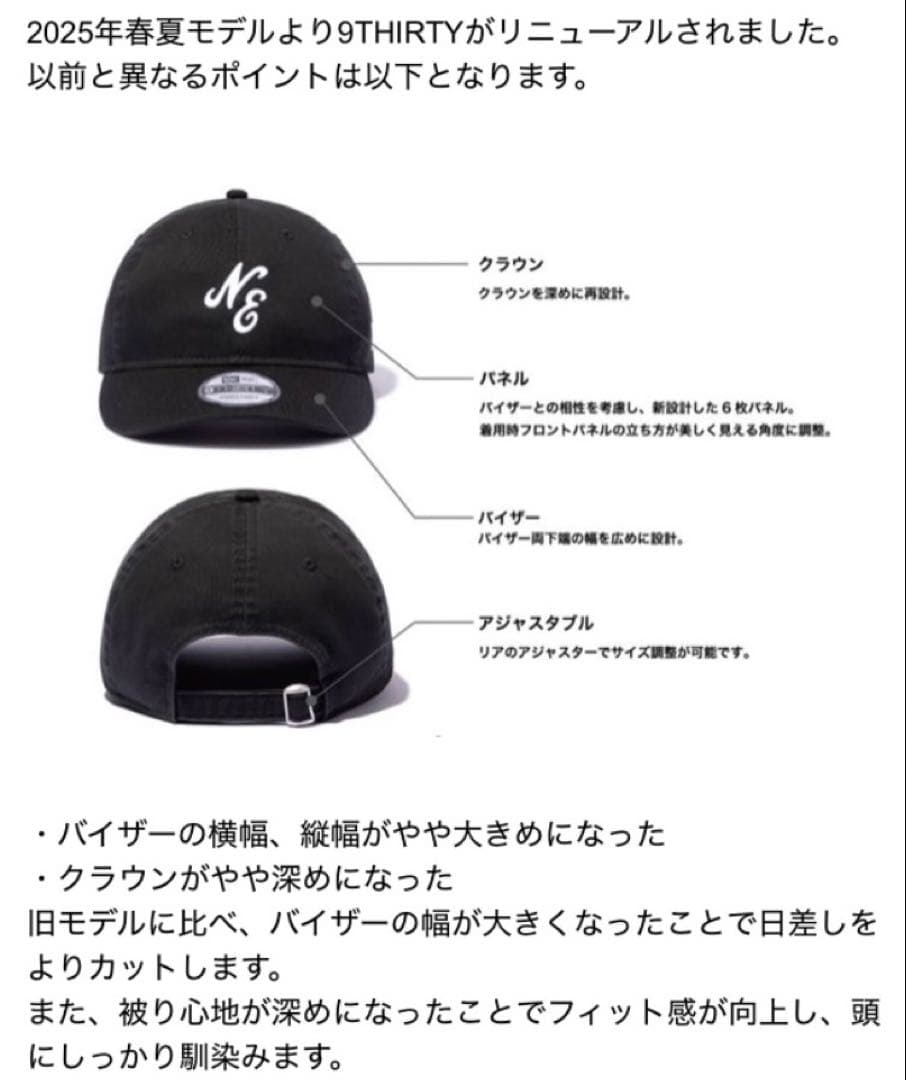 NewEra 9THIRTY Goro min-nano メッツ M/L