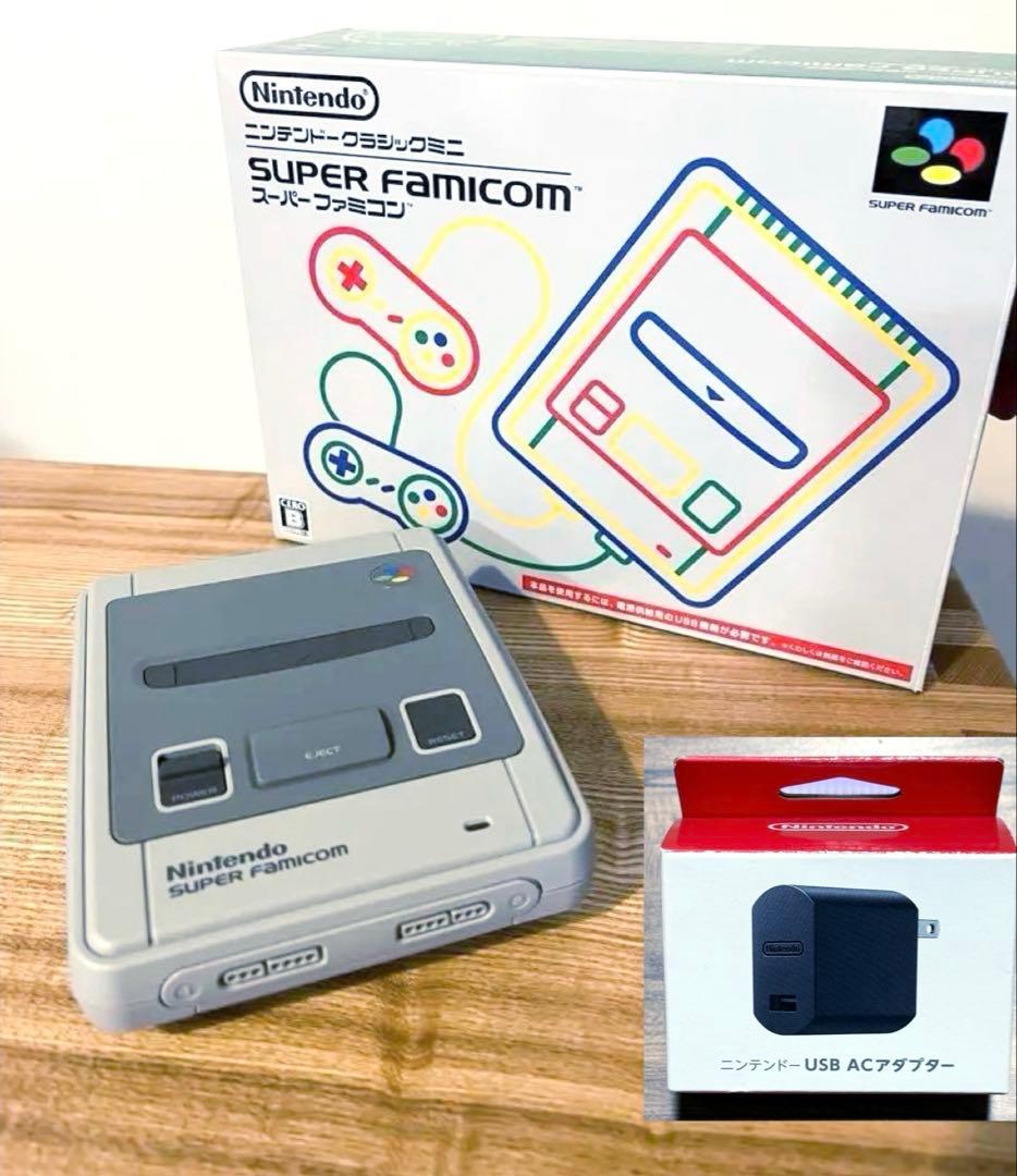 大人使用、美品‼️Nintendo ニンテンドークラシックミニ スーパーファミコン