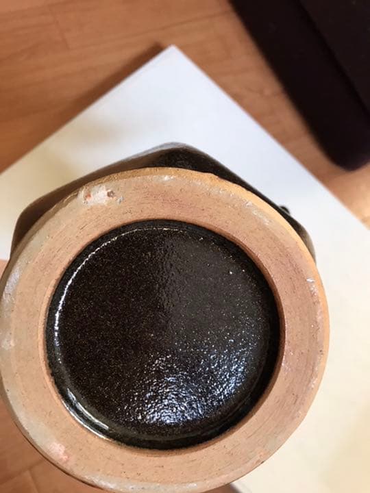 水差し　煎茶道具華道インテリア小物置物和風洋風陶芸水差し花瓶茶道具茶道陶器水注