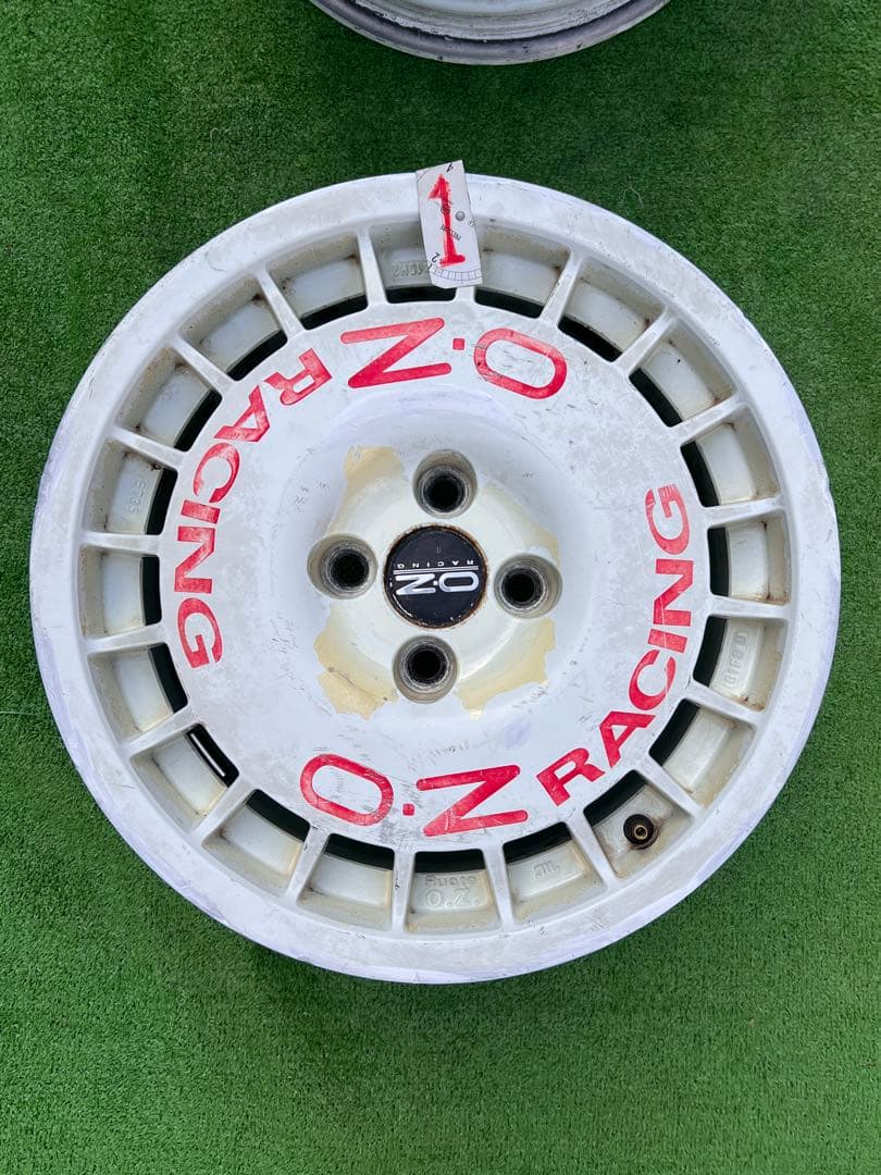 OZRacingRuote当時物15X7.0J+36 PCD100 H5, 4個