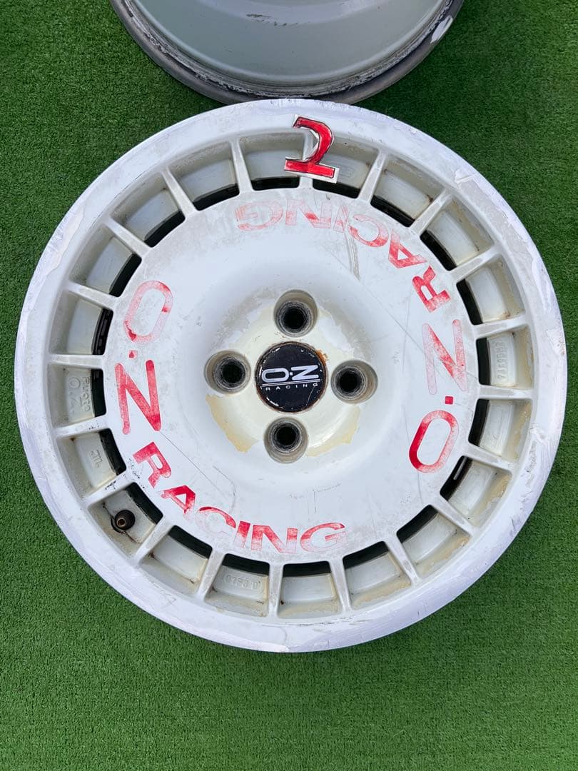 OZRacingRuote当時物15X7.0J+36 PCD100 H5, 4個