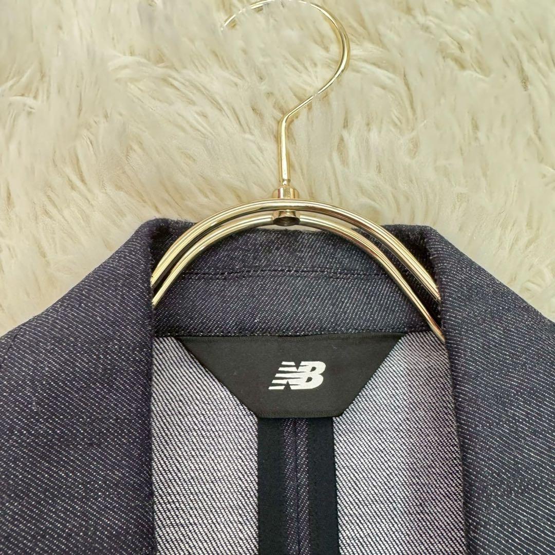《良品》New Balance ジャケット インディゴブルー S ビジネス