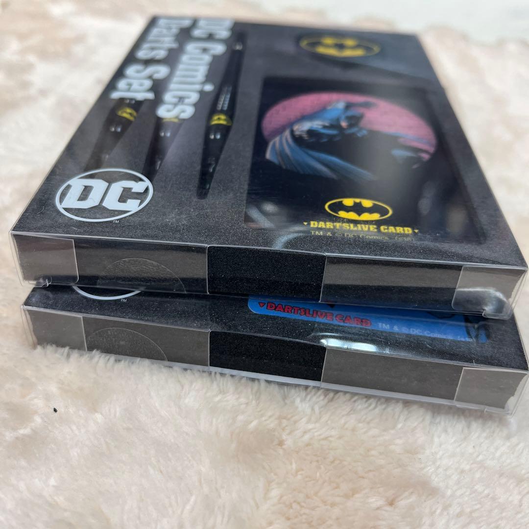 未開封☆ DC Comics バットマン/スーパーマン デザイン ダーツセット