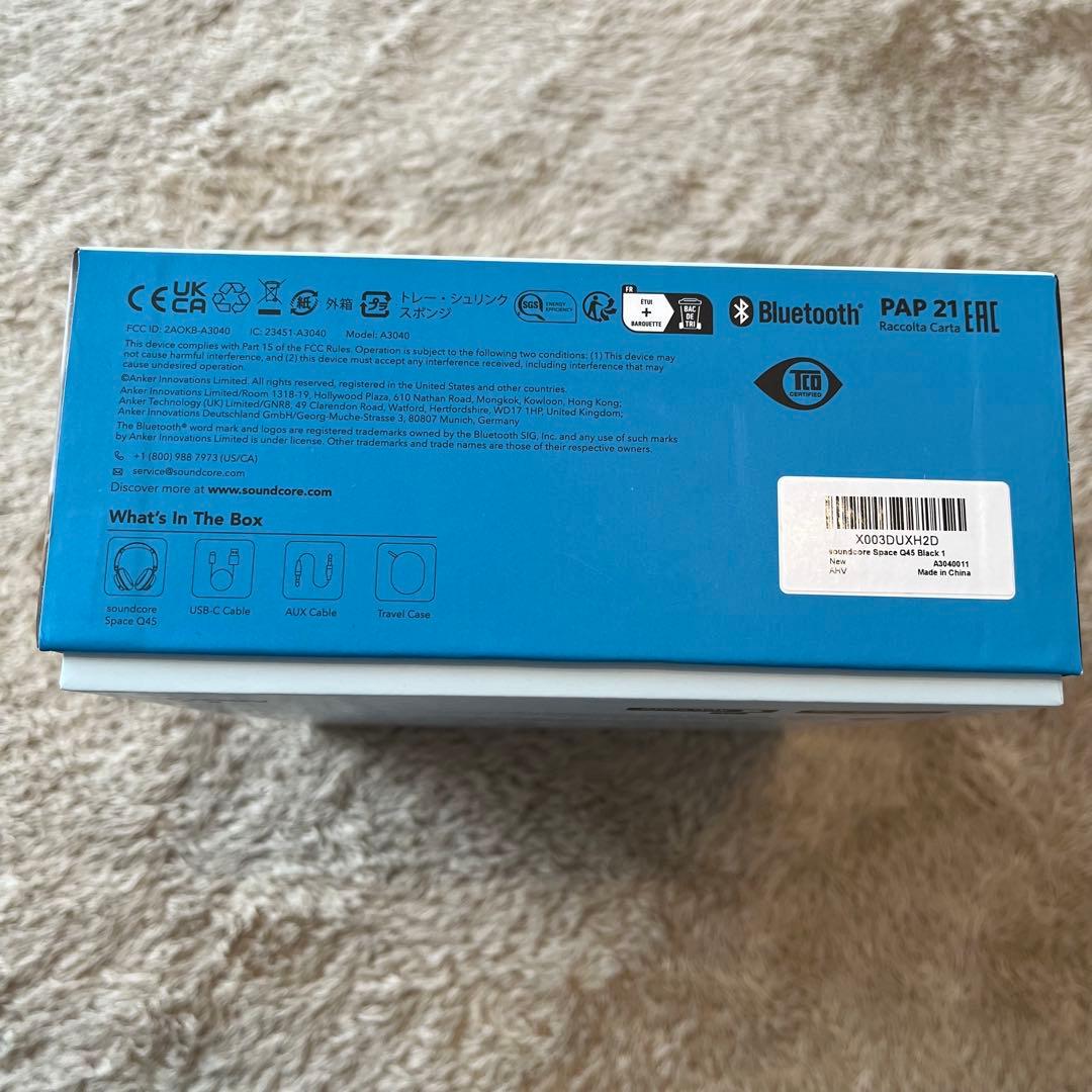soundcore SPACE Q45 ワイヤレスヘッドホン