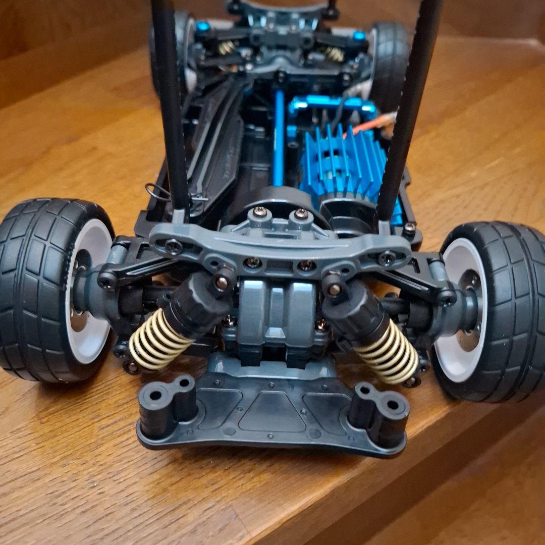 タミヤ T T 0 2 D シャーシ　 組み立て完成品