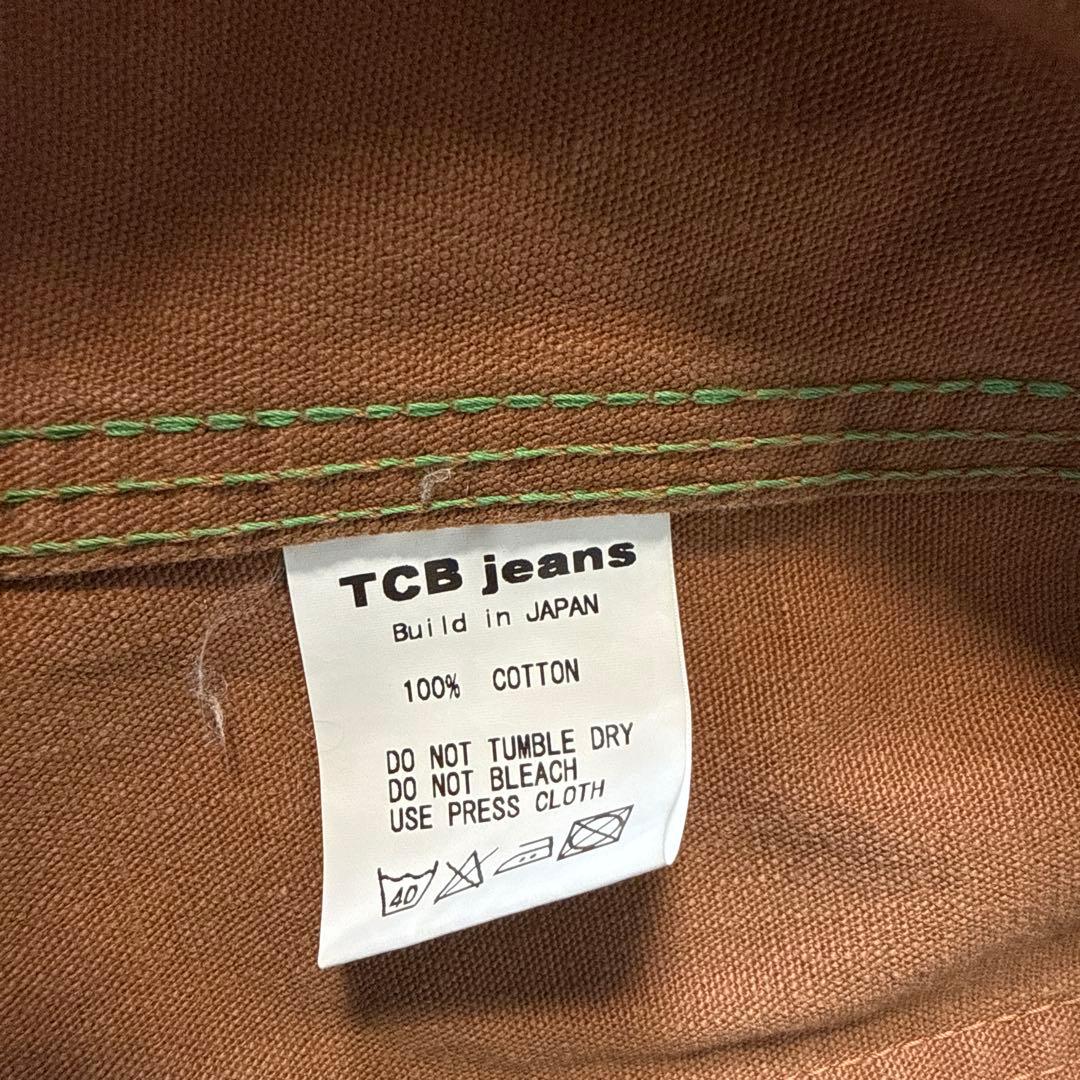 【激レア】TCB jeans カバーオール 金ボタン HILLBILLY CAT