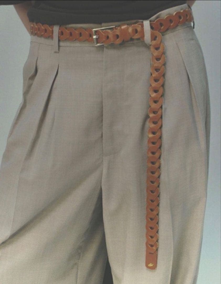 Llife LEATHER CHAIN BELT シエナ
