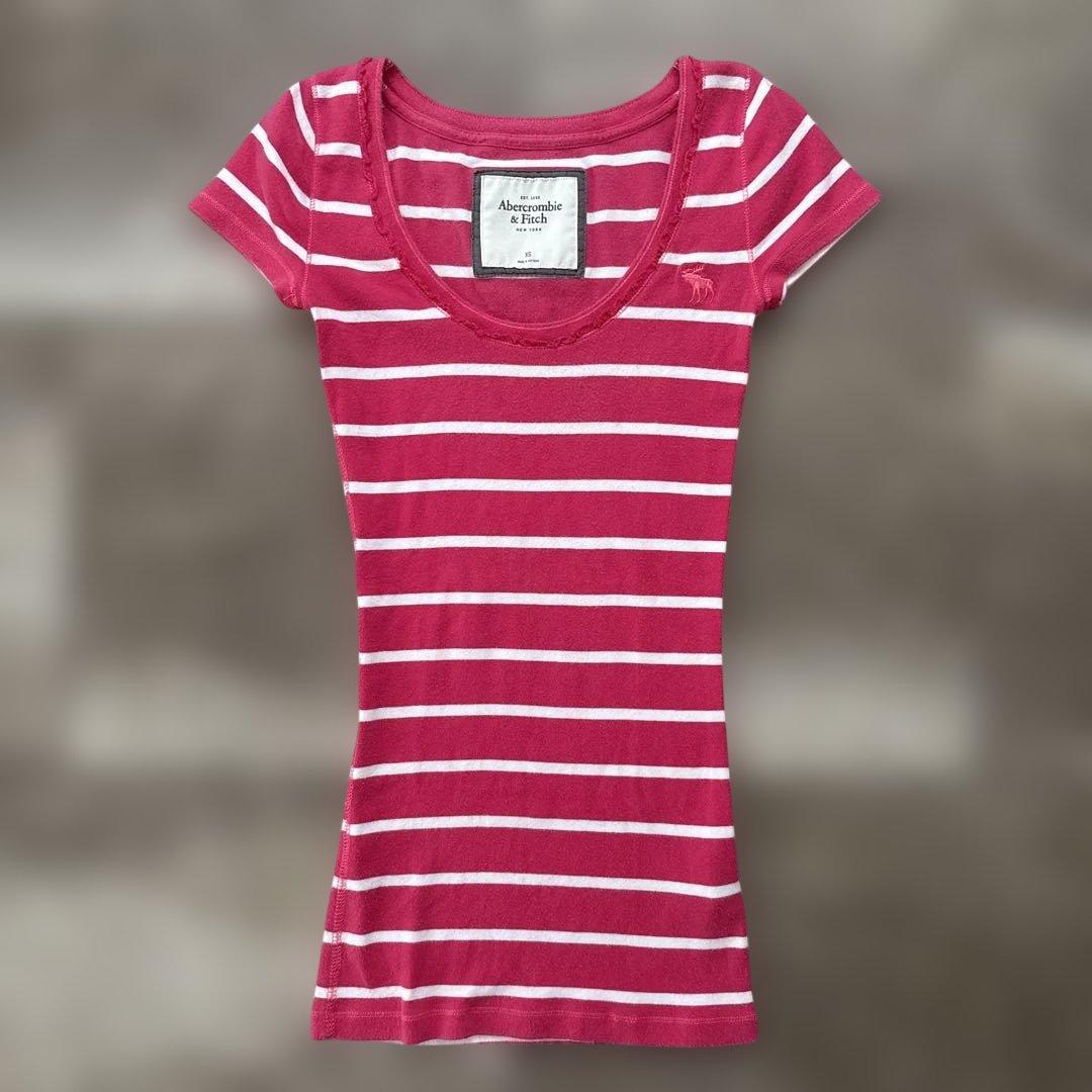 トップス vintageAbercrombie&Fitch short-sleevetop