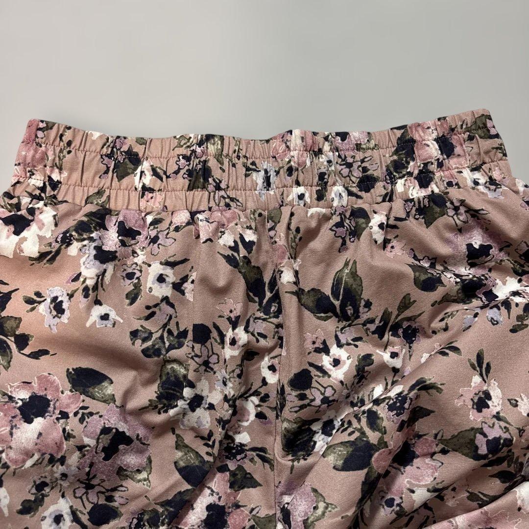 Chacott チャコットフラワープリント リラックスフィットヨガパンツ