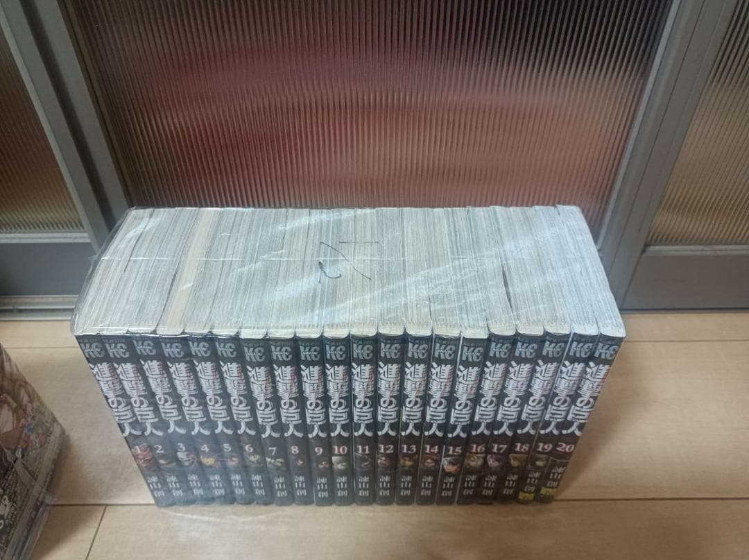 AAA級 美品 帯付き 進撃の巨人 初版 全巻 全巻セット 諌山創 全３４巻