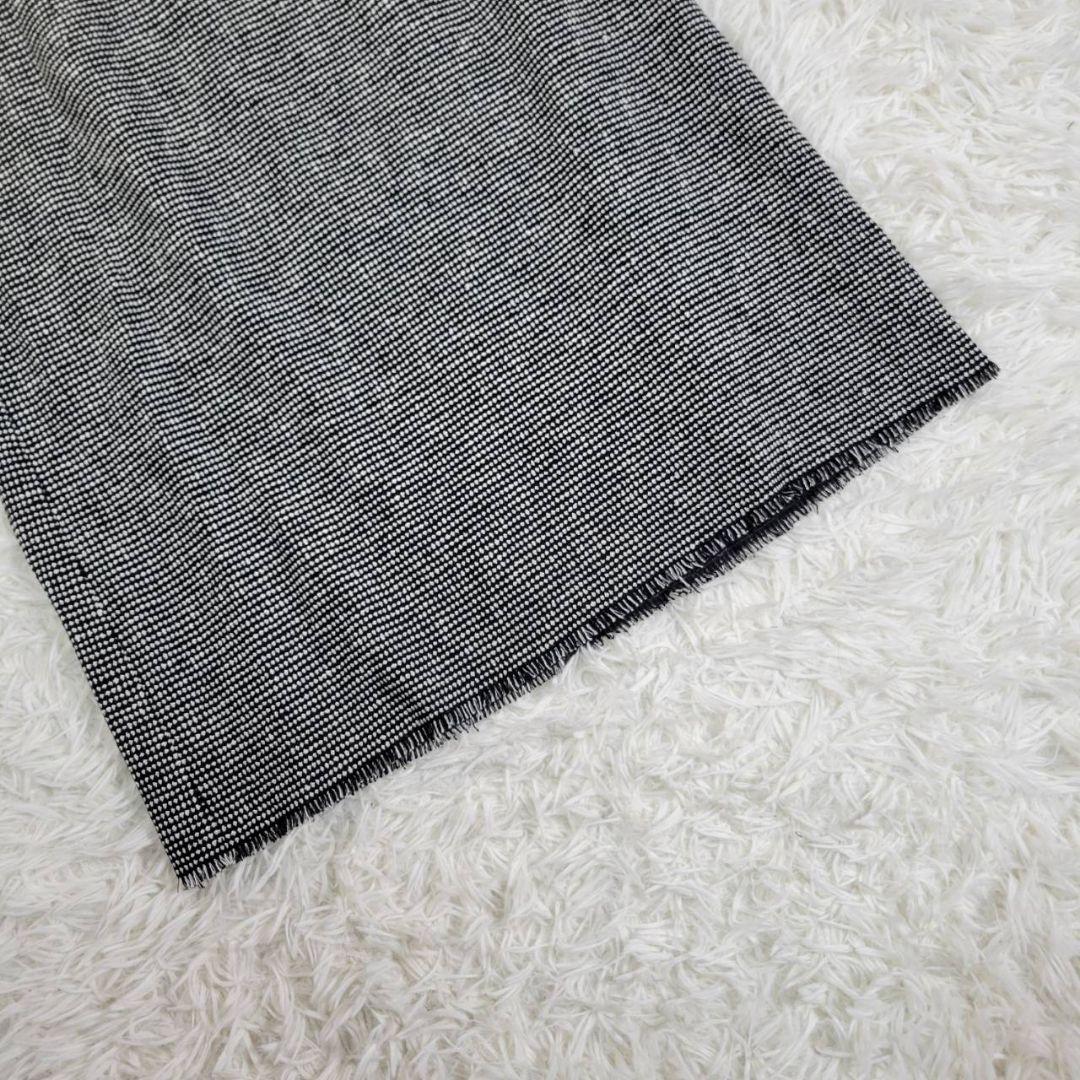 美品✨ランバンコレクション　ツイード　ワンピース　五分袖　M　比翼