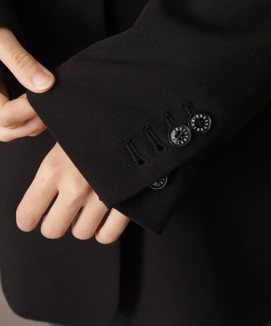 Popo様　美品　ドレステリア　ブラックオーバーサイズジャケット